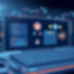 Innovative software interface showcasing staffing functionalities