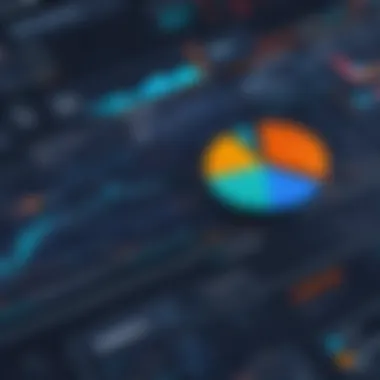 Data analysis dashboard highlighting logistics strategies