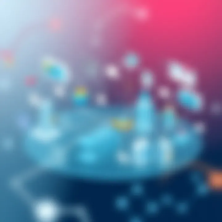 Talend's Versatile Industry Applications Illustration showcasing various industries utilizing Talend solutions