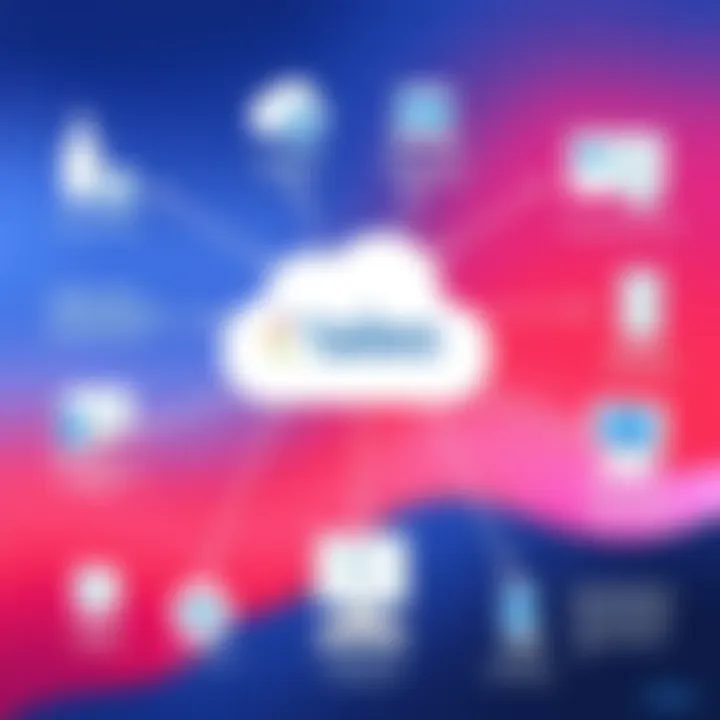 Illustration of seamless integration between Taleo Recruiting and various HR systems.