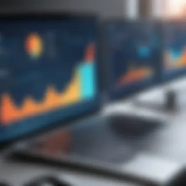 Chart comparing pricing structures of various property management accounting solutions