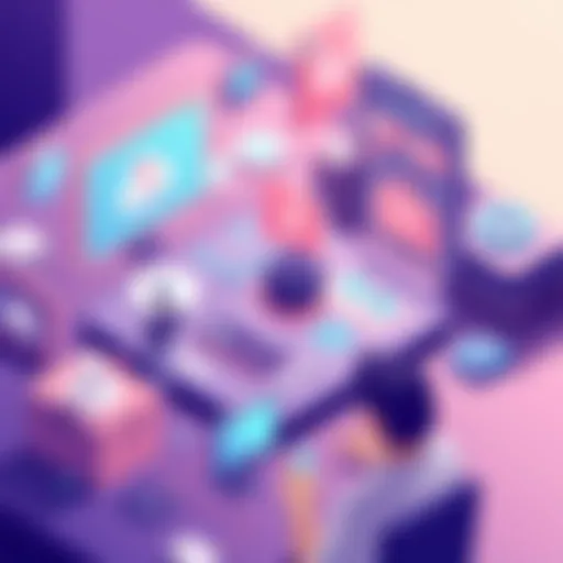 A visual representation of influencer marketing dynamics