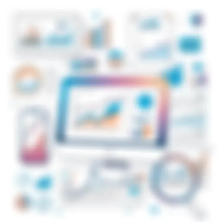 Visual Representation of Marketing Automation Tools A visual representation of marketing automation tools with graphs and charts
