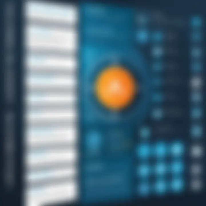 Infographic highlighting types of workplace safety software