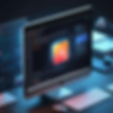 Highlighting Software Benefits A conceptual illustration highlighting software benefits
