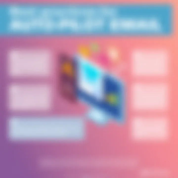 Infographic on best practices for implementing auto pilot email systems