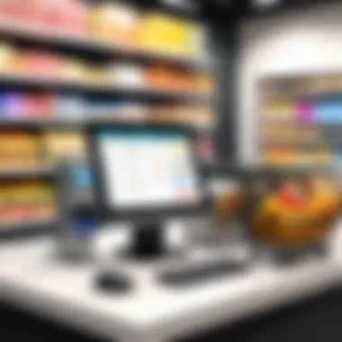 Graph comparing advantages and limitations of free POS systems