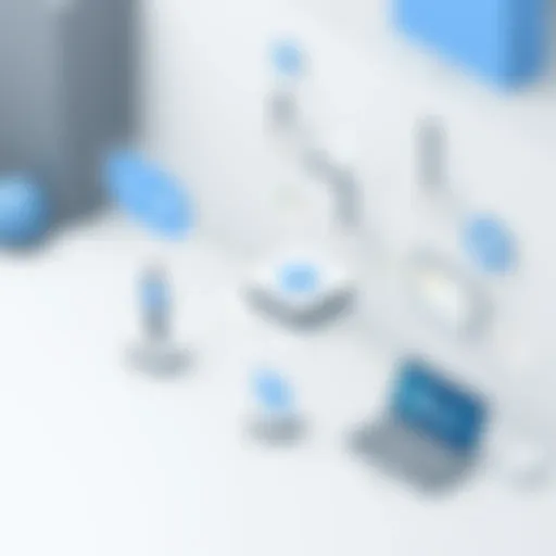 A diagram illustrating the components of parts tracking systems