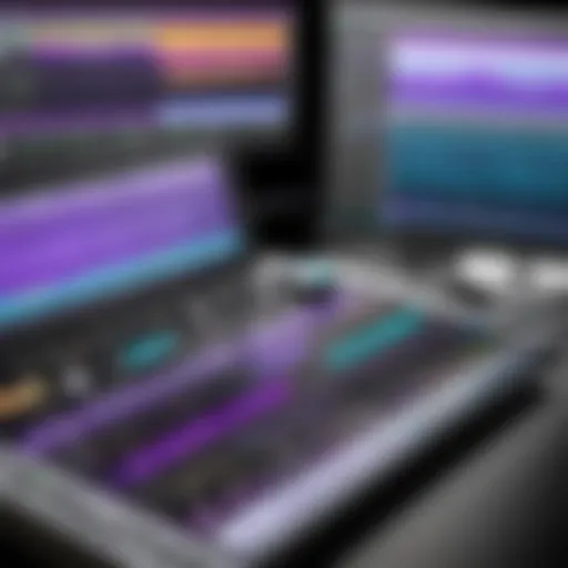 Pro Tools interface showcasing advanced audio editing tools