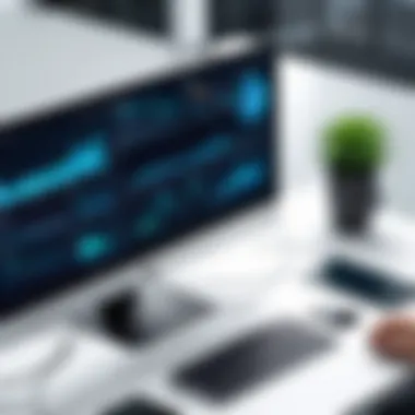 Chart showcasing advantages and challenges of network monitoring