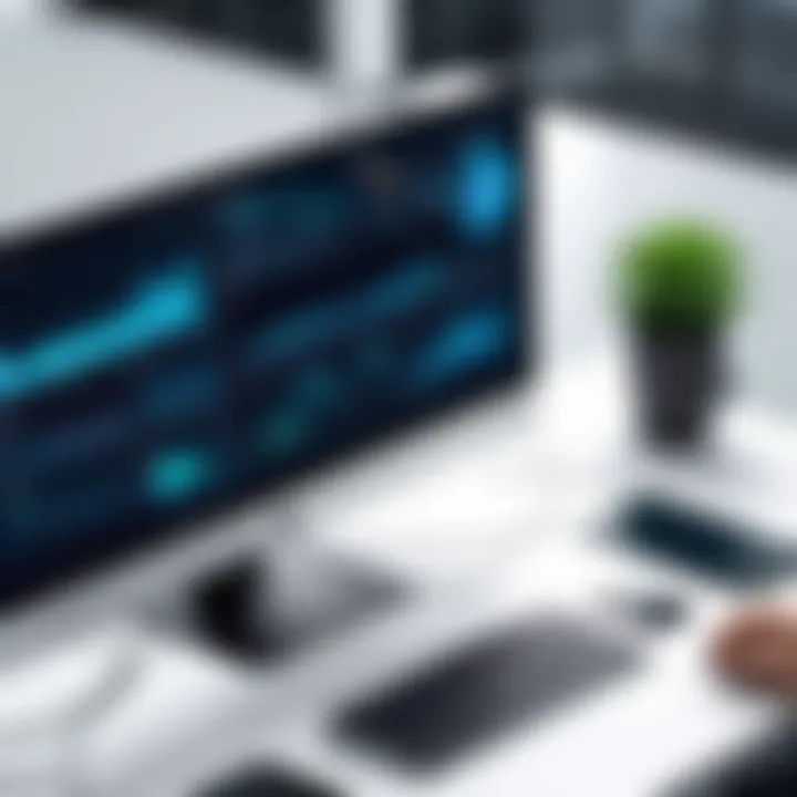 Chart showcasing advantages and challenges of network monitoring