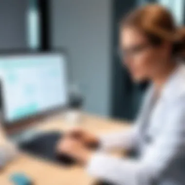 Clinical Setting Engagement Healthcare professionals using the Carevoyant app in a clinical setting