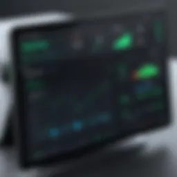 Dashboard showcasing Vend Register App interface