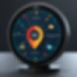 Overview of Zoho GPS tracking interface